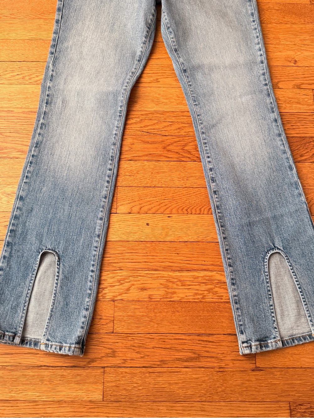ANTHROPOLOGIE Pilcro high front split skinny jeans - Picture 3 of 6
